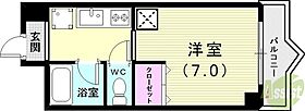 メゾンピアＹＵＫＹＵ  ｜ 兵庫県神戸市西区池上1丁目（賃貸マンション1R・2階・21.69㎡） その2