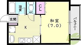 フォルツァ和田岬  ｜ 兵庫県神戸市兵庫区和田崎町2丁目（賃貸アパート1K・2階・23.49㎡） その2