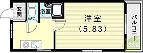 CUBE MAIKO  ｜ 兵庫県神戸市垂水区清水が丘1丁目（賃貸マンション1K・3階・17.55㎡） その2