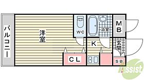 ステーションプラザ神戸西  ｜ 兵庫県神戸市長田区神楽町6丁目（賃貸マンション1K・10階・24.00㎡） その2