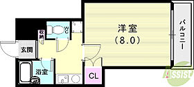 カレッジタウングリーンヒルＡ棟  ｜ 兵庫県神戸市西区伊川谷町有瀬（賃貸マンション1K・3階・25.00㎡） その2