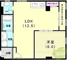 MAHOROBA.BLDG  ｜ 兵庫県明石市松の内2丁目6-3（賃貸マンション1LDK・2階・49.52㎡） その2