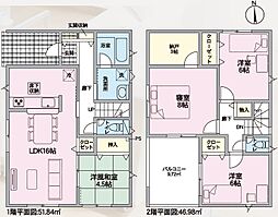 物件画像 クレイドルガーデン金沢市西泉　第3　1号棟　新築戸建