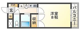 アステヒル神戸  ｜ 兵庫県神戸市西区今寺（賃貸マンション1K・2階・24.32㎡） その2