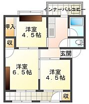 舞子片山団地  ｜ 兵庫県神戸市垂水区舞子台6丁目（賃貸マンション3K・1階・46.37㎡） その2