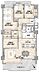 間取り：4LDK、専有面積116.12m2、バルコニー面積26.04m2、専用駐車場付き！