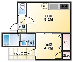 Rパレス矢田 304 ｜ 大阪府大阪市東住吉区矢田3丁目15-3（賃貸アパート1LK・3階・30.42㎡） その2