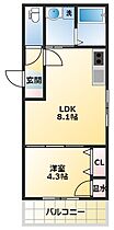 Casa Horizon Kamishoukakuji I  ｜ 大阪府大阪市平野区加美正覚寺1丁目11-15（賃貸アパート1LDK・3階・30.21㎡） その2