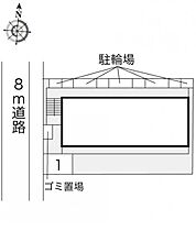 レオパレスれもんの木  ｜ 大阪府大阪市東住吉区湯里5丁目19-22（賃貸マンション1K・2階・19.87㎡） その3