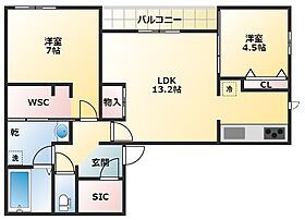 スペチアーレ今川  ｜ 大阪府大阪市東住吉区今川1丁目4-7（賃貸アパート2LDK・3階・61.03㎡） その2