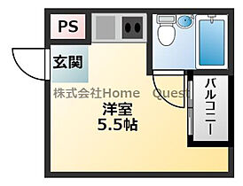 宮本マンション  ｜ 大阪府大阪市平野区加美正覚寺1丁目13-20（賃貸マンション1R・1階・15.00㎡） その2