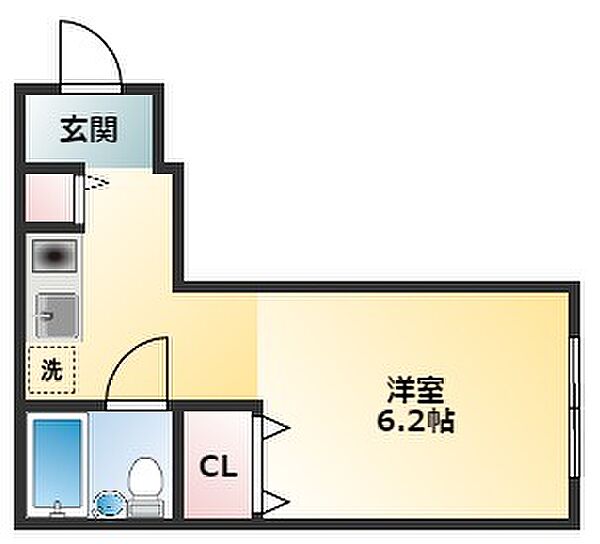 プレアール平野本町 ｜大阪府大阪市平野区平野本町3丁目(賃貸マンション1K・2階・18.00㎡)の写真 その1