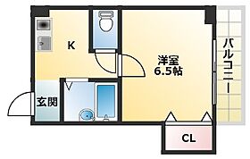 コーポなでしこ  ｜ 大阪府大阪市東住吉区駒川1丁目16-6（賃貸マンション1K・3階・20.43㎡） その2