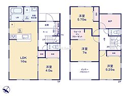 笠間駅前1期　新築戸建　4号棟
