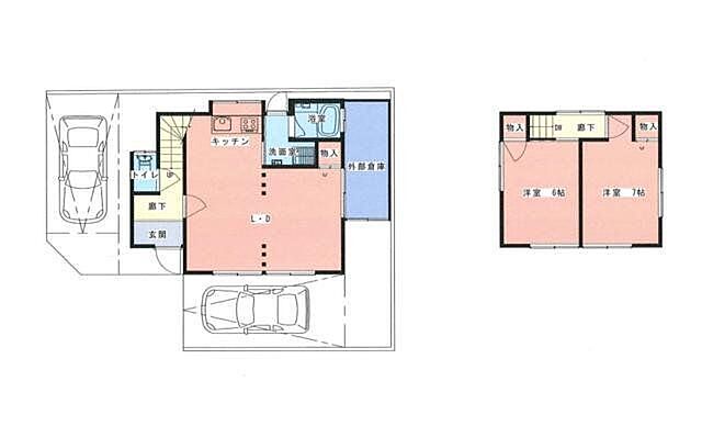 間取り 宮崎市高洲町