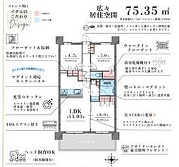間取図画像 3LDK