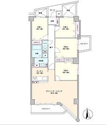 ジェム西川口 4LDKの間取図画像