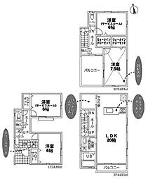 安行領根岸 新築分譲住宅 6号棟/全6棟