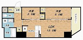 プレサンス阿波座駅前  ｜ 大阪府大阪市西区立売堀5丁目3-22（賃貸マンション2LDK・13階・49.66㎡） その2