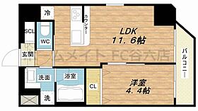 プレジオ都島本通  ｜ 大阪府大阪市都島区都島本通3丁目78（賃貸マンション1LDK・11階・39.56㎡） その2