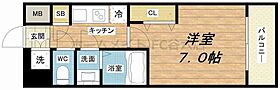 ファーストステージ江戸堀パークサイド  ｜ 大阪府大阪市西区江戸堀2丁目3-5（賃貸マンション1K・2階・22.90㎡） その2