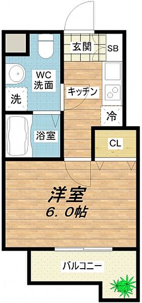 レジュールアッシュ谷町 ｜大阪府大阪市中央区谷町3丁目(賃貸マンション1K・10階・20.83㎡)の写真 その2