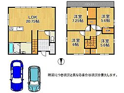 大津市比叡辻1丁目　新築一戸建て　1期　3号棟