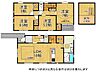 間取り：4LDK!対面キッチンなので、家族と会話を楽しみながら調理や後片付けができます。