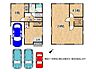 間取り：24帖の広々とした空間と6帖・4.5帖の個室を備えた使いやすい3Kの間取りです。
