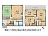 間取り：全居室6帖以上のゆとりの間取りです。和室を含む4LDK。洋室に隣接する10帖の和室は、お子様のお昼寝スペースや客間としても重宝しますね。