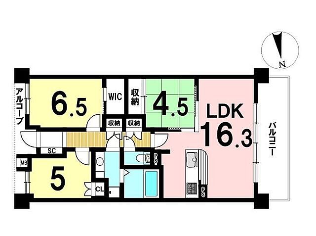 間取り BELISTA笠寺 3階/-