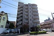 コスモ西川口アンソレールの外観（北西側から）
