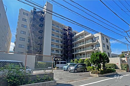 恒陽王子マンションの外観(北西側から)