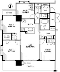 間取図画像 4LDK