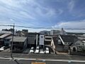 バルコニーから...