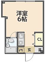 シャルム枚方 16 ｜ 大阪府枚方市三矢町1-11（賃貸アパート1R・2階・15.00㎡） その2