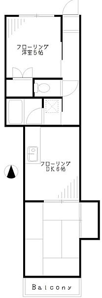 善福寺Uハイツ 302｜東京都杉並区善福寺１丁目(賃貸マンション2DK・3階・40.00㎡)の写真 その2