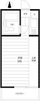 シルバーハウス並木 203 ｜ 東京都小金井市前原町３丁目41-33（賃貸アパート1K・4階・14.90㎡） その2