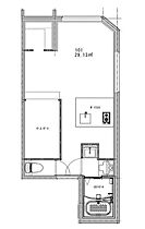 クレドコート西荻窪 101 ｜ 東京都杉並区西荻北２丁目1-10（賃貸マンション1LDK・1階・29.13㎡） その2