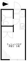 メゾンK 103 ｜ 東京都杉並区西荻北４丁目12-12（賃貸アパート1R・1階・16.93㎡） その2