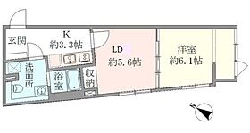 東京都港区赤坂4丁目12-7（賃貸マンション1LDK・4階・33.95㎡） その2