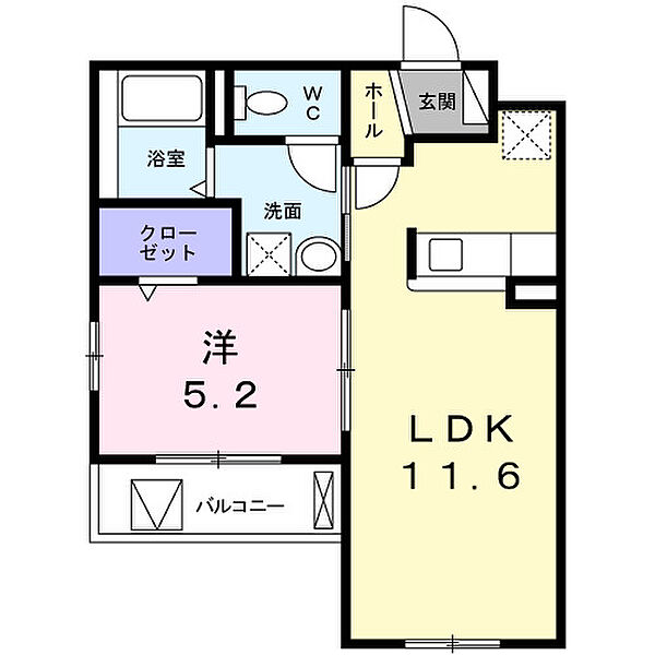 大阪府豊中市服部寿町3丁目(賃貸マンション1LDK・5階・40.49㎡)の写真 その2