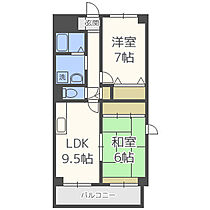 アイコート 301 ｜ 大阪府豊中市長興寺南1丁目1-40（賃貸マンション2LDK・3階・54.88㎡） その2