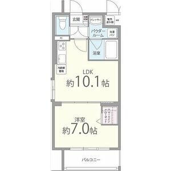 大阪府豊中市庄内東町4丁目(賃貸マンション1LDK・2階・38.98㎡)の写真 その2