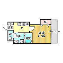 みおつくし清水丘  ｜ 大阪府大阪市住吉区清水丘2丁目（賃貸マンション1K・7階・22.10㎡） その2