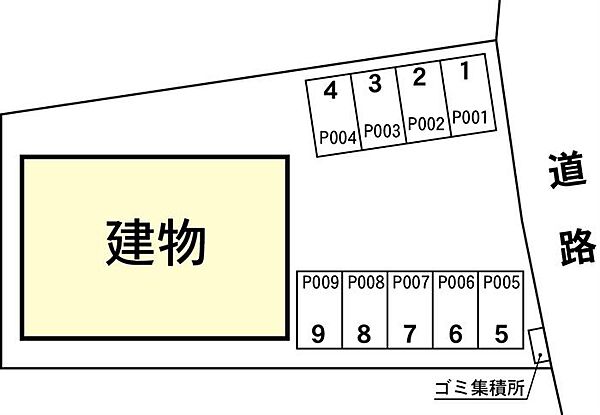 アークビレッジＥ棟 0202｜茨城県水戸市見川3丁目(賃貸アパート1LDK・2階・44.97㎡)の写真 その4