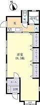 ケアミハウス2号棟 0001 ｜ 茨城県水戸市松が丘1丁目（賃貸一戸建1K・1階・43.47㎡） その2