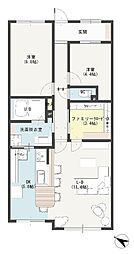 間取図画像 2SLDK