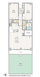 ピアパレス戸塚 2LDKの間取図画像
