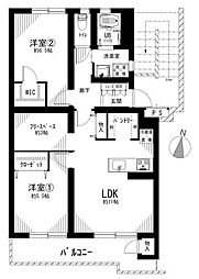 公田ハイツ6号棟